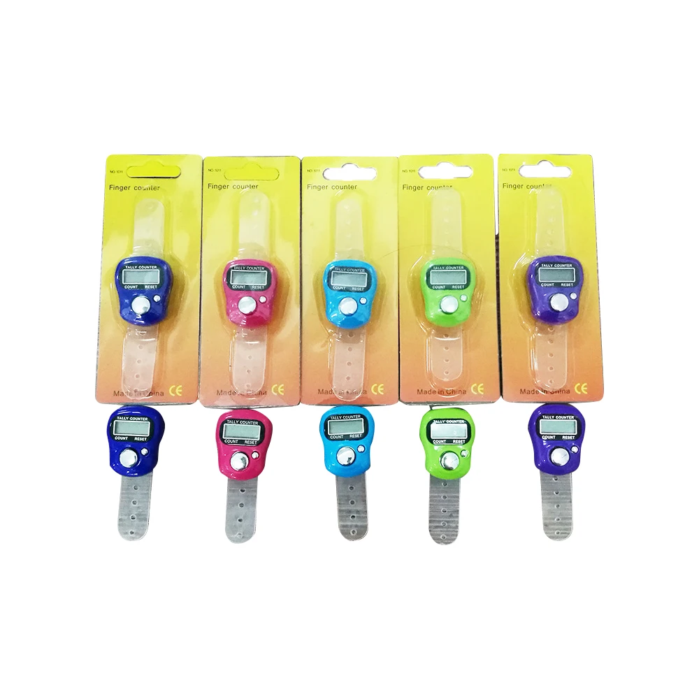 Finger Counter LCD Electric Digital Display With Light Tally Counter Stitch Marker Sewing Knitting Weave Buddha Pray Soccer - Imagen 3