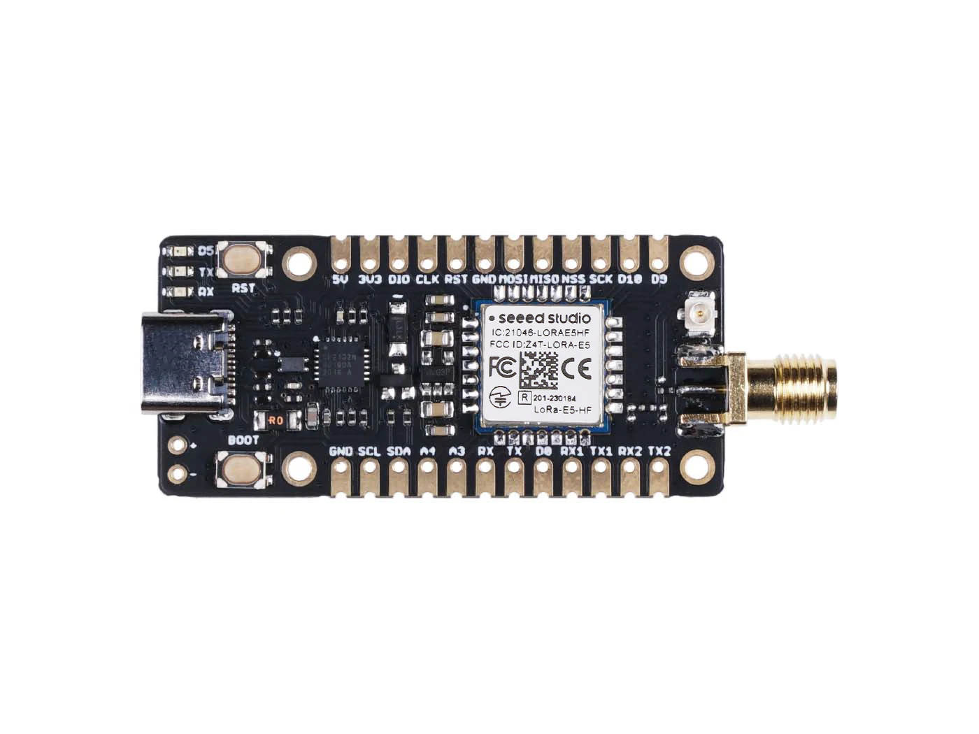 Wio-E5 mini Dev Board - STM32WLE5JC, ARM Cortex-M4 and SX126x embedded, supports LoRaWAN on EU868 & US915 – Bild 3