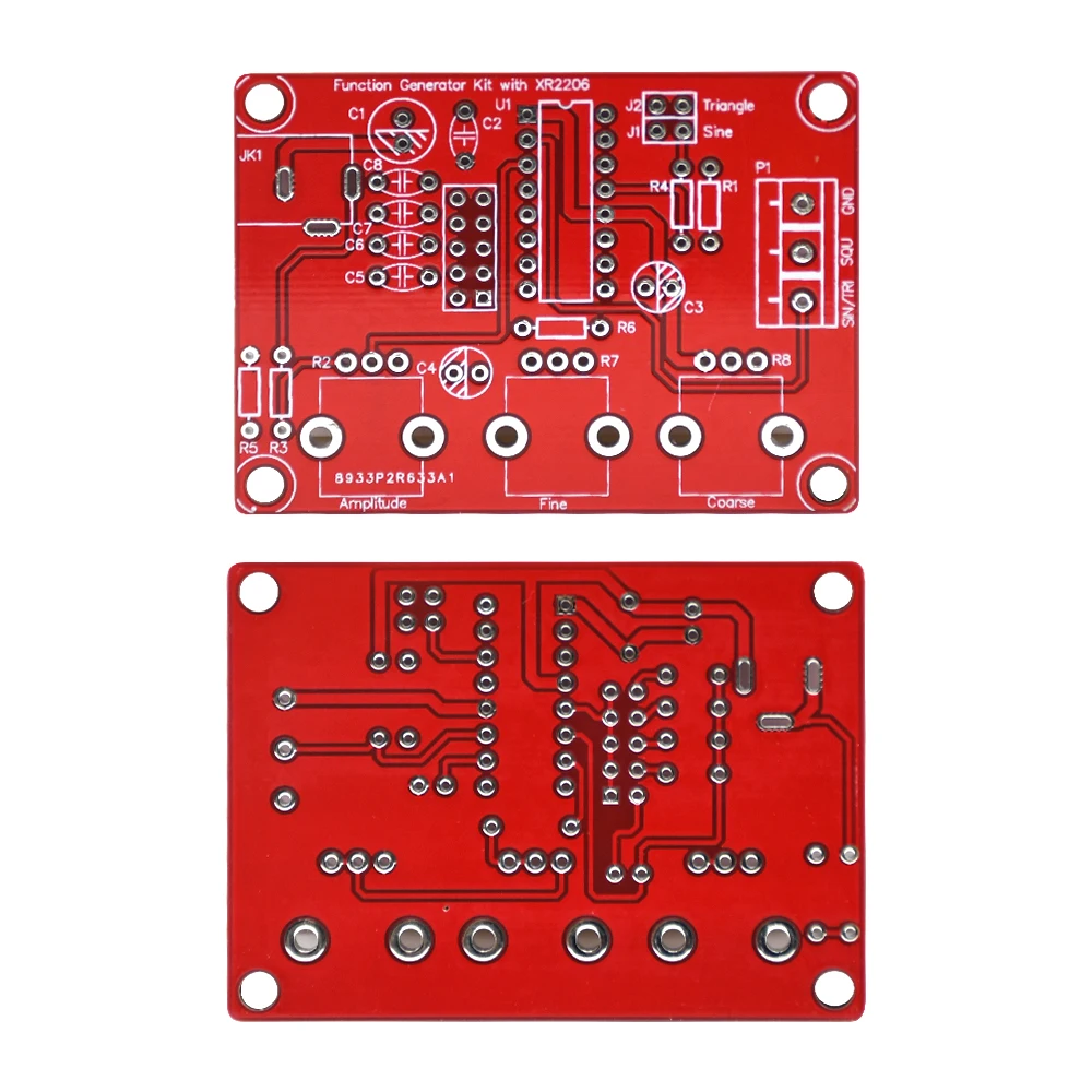 XR2206 High Precision Signal Generator DIY Kit Sine Triangle Square Waves 1Hz 1MHz Frequency Range Adjustable Frequency - Imagen 4