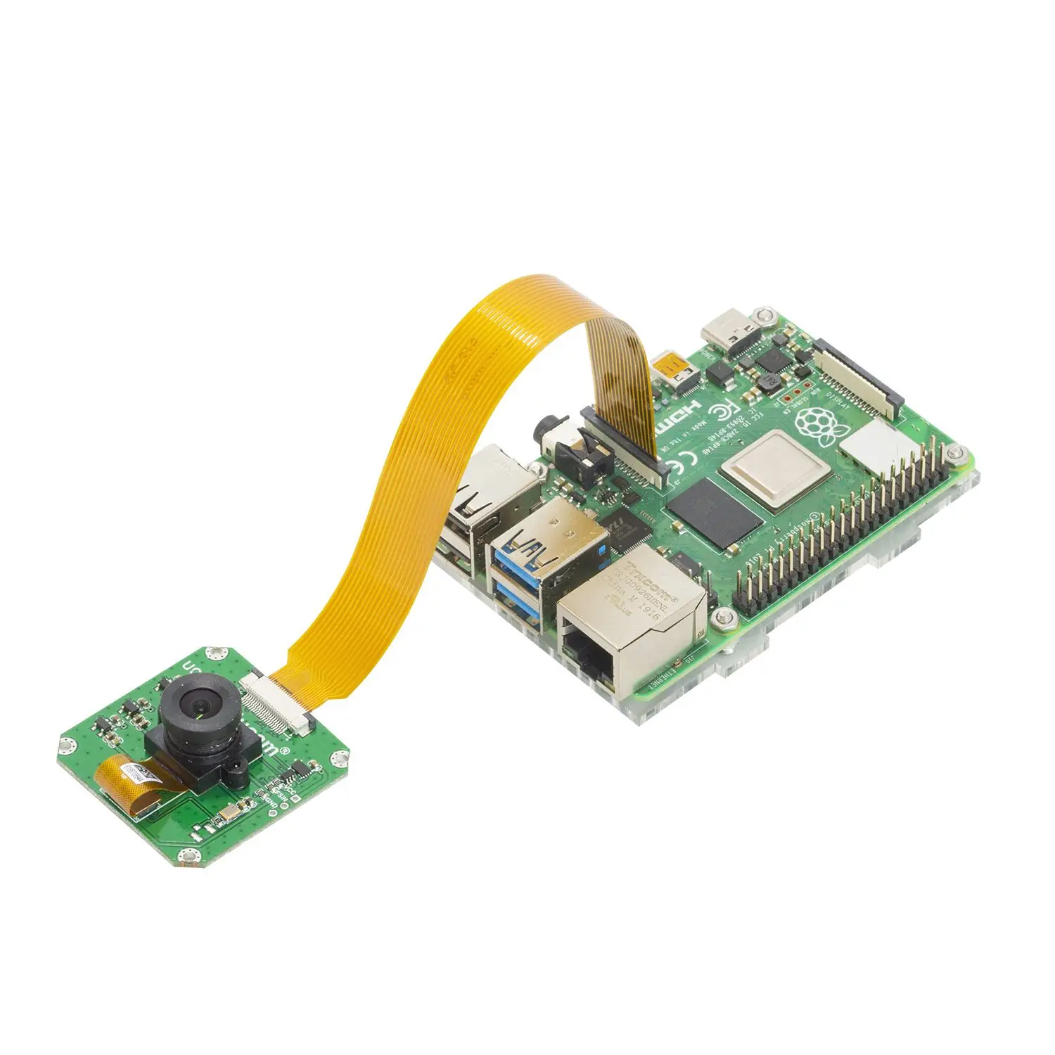 Arducam OV9281 1MP Global Shutter NoIR Mono Camera Module with 130deg M12 Mount for Raspberry Pi - Imagen 2