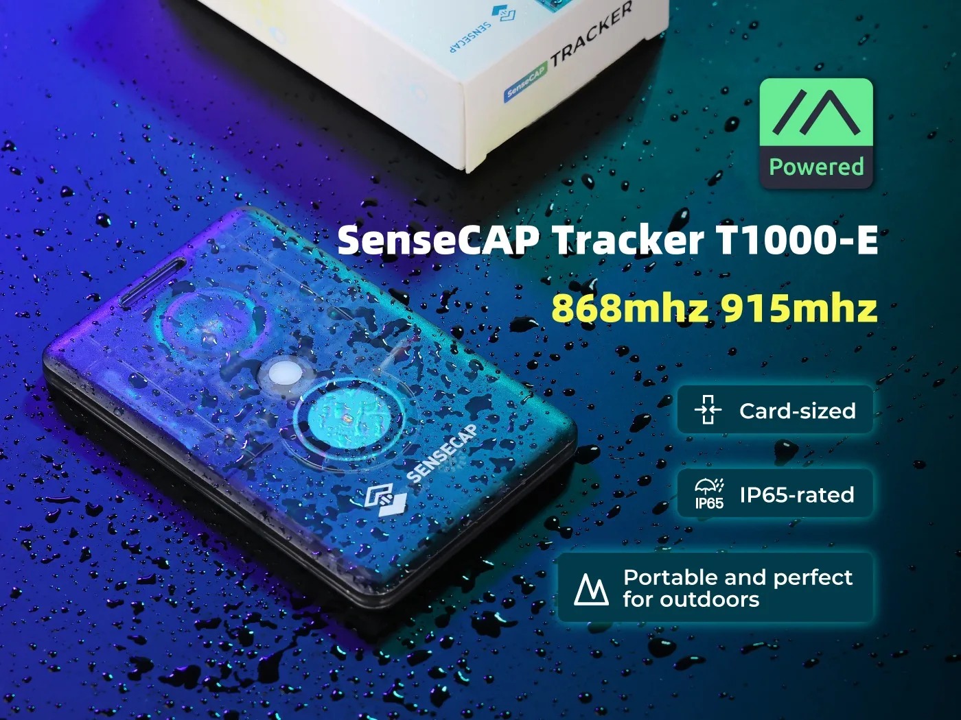 Sensecap T1000 E Meshtastic Tracker with LR1110,nRF52840,AG3335 GPS, IP65 Indoor&Outdoor Positioning, Motion Sensor - Imagen 2