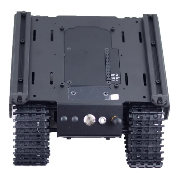 Vehículo utilitario todoterreno 6x4 Waveshare, flexible y ampliable, con raíles de extensión y ordenador esclavo ESP32.