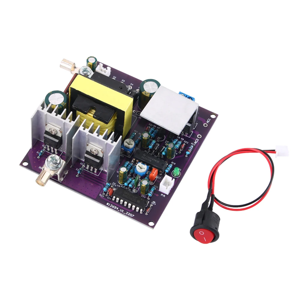 300W Corrected Sine Wave Output 50Hz Inverter 12V To 220V Inverter Power Supply Energy Storage DC-AC Boost Circuit Board - Imagen 2