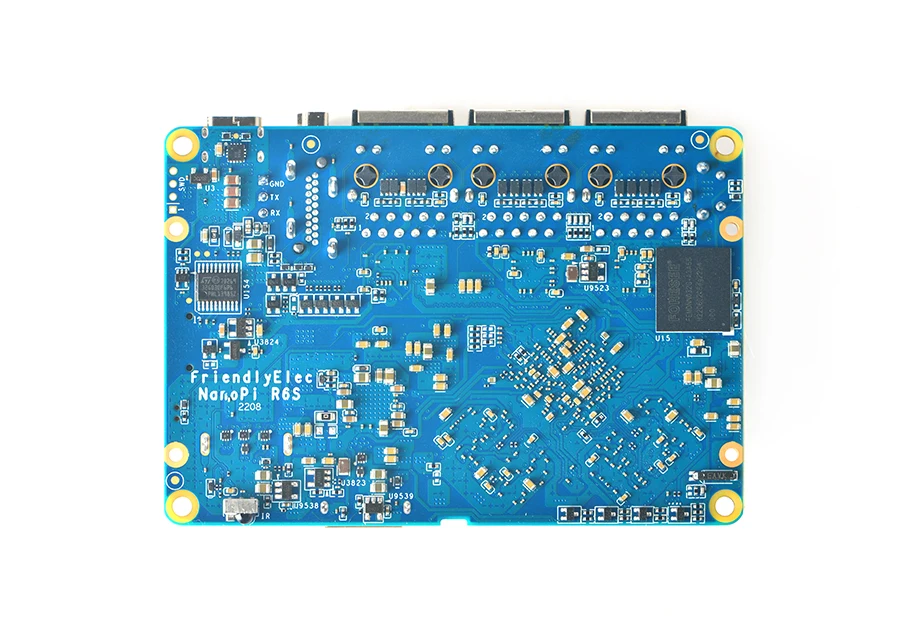 Friendly NanoPi R6S Router RK3588S Cortex-A76, 8GB DDR4 32GB eMMc 2.5G eth ubuntu debian, FriendlyWrt , Android GPU VPU - Imagen 5