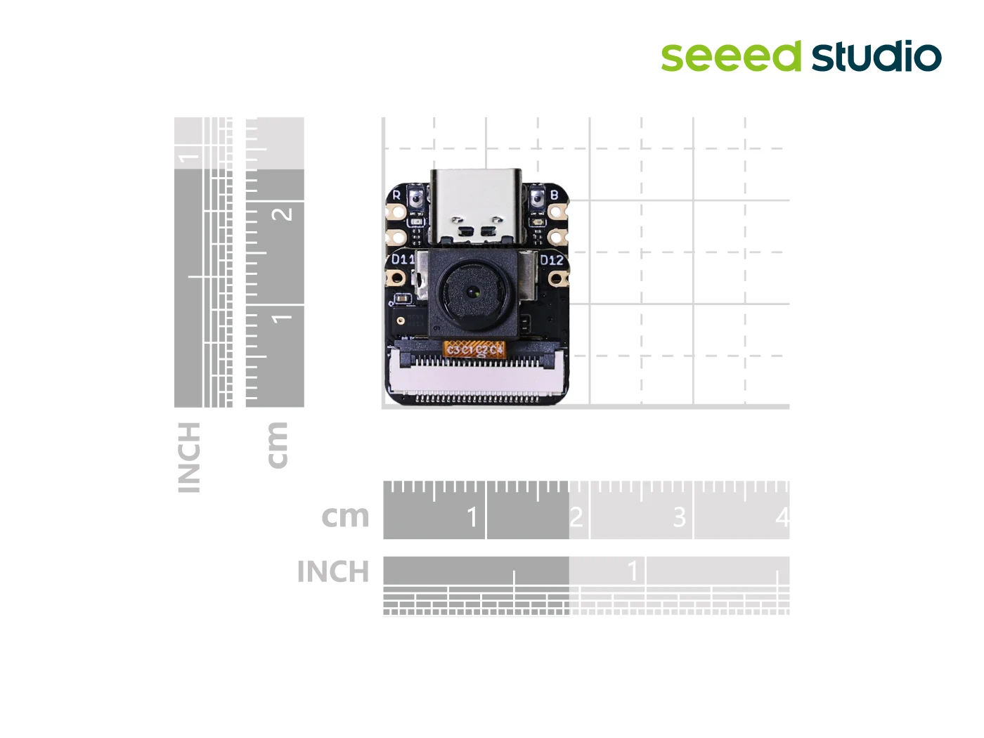 Seeed Studio XIAO ESP32 S3 Sense Seeeduino Xiao esp32s3 Sense, OV2640 Camera Dev Board, 2.4GHz Wi-Fi,BLE,Microphone,for arduino - Imagen 9