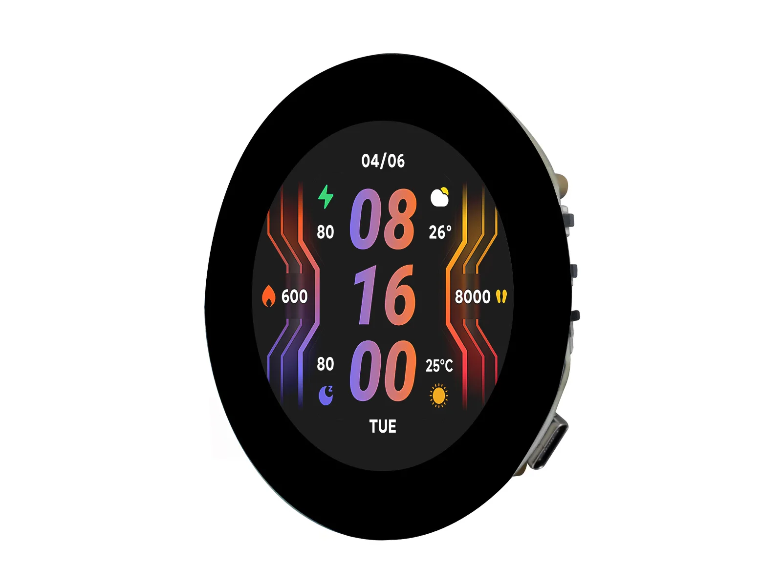 Waveshare ESP32-S3 2.1inch Capacitive Touch Round Display Development Board, 480×480, IPS, 32-bit LX7 Dual-core Processor - 画像 (4)