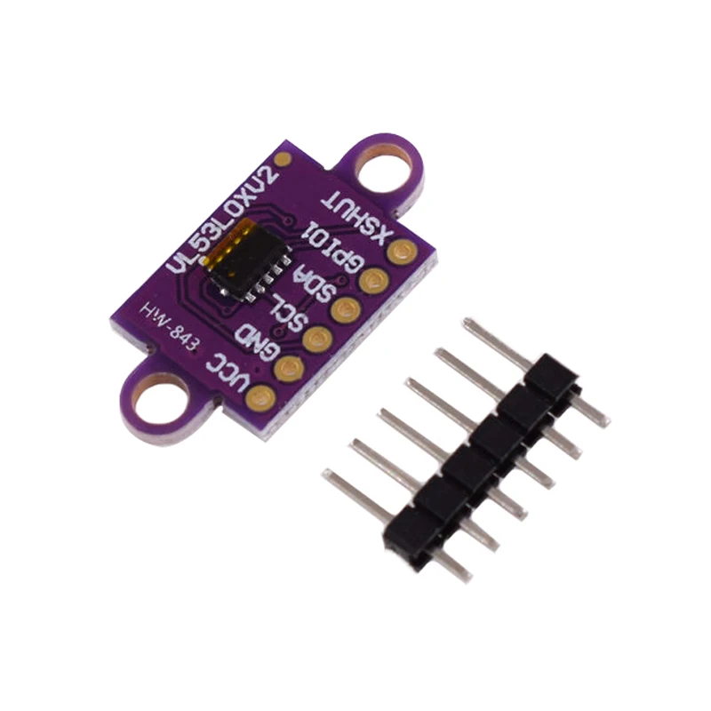 VL53L0X Time-of-Flight (ToF) Laser-Entfernungssensor-Breakout-Board 940nm GY-VL53L0XV2 Laser-Distanzmodul I2C IIC 3,3V/5V für Arduino
