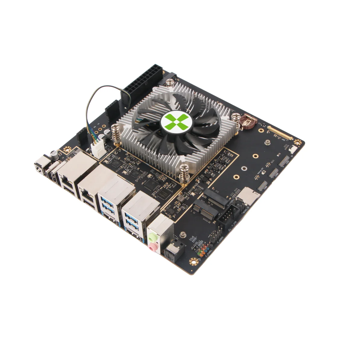 Radxa Heatsink 8418B, Designed for ROCK 5 ITX, Adjustable Fan Speed, Easy to Install and Remove. - Imagen 3