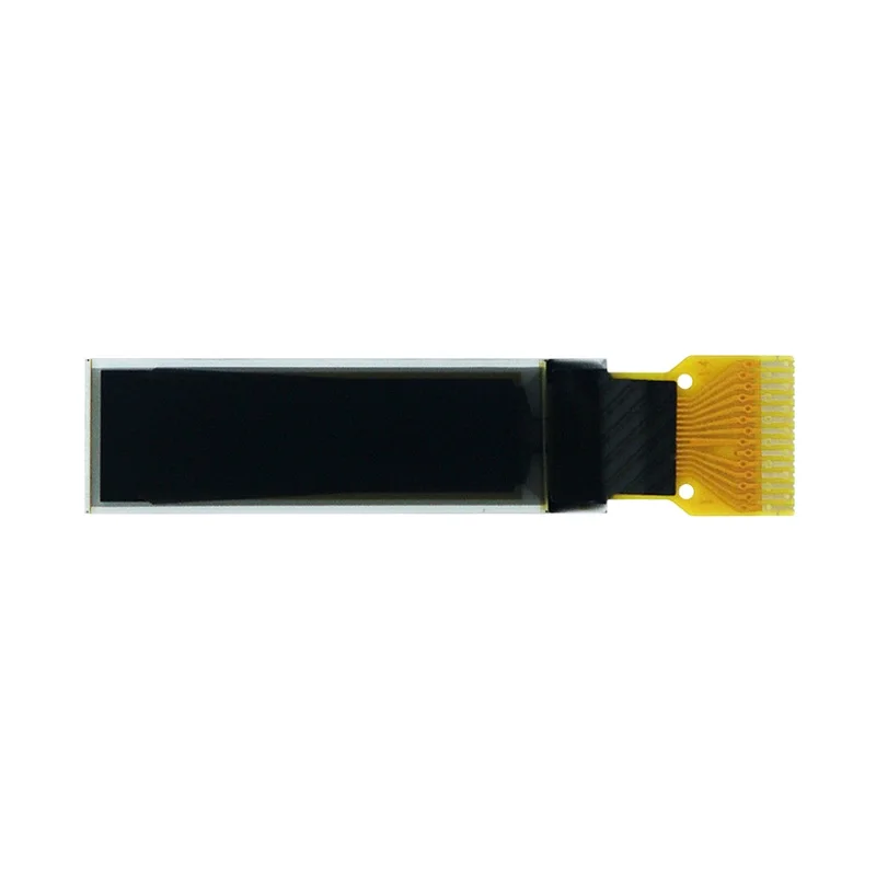 0.87 Inch OLED Display Module, 128x32 Resolution, SSD1316 Driver, I2C Interface, Monochrome, Bare Panel Small Display LCD Module - 画像 (3)