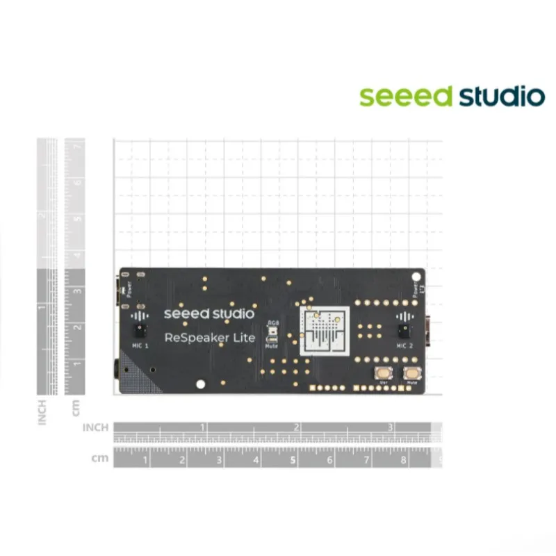 ReSpeaker Lite Voice Assistant Kit, ESPHome Assistant, 2 Mic Array with XIAO ESP32S3 pre-soldered, Mono Enclosed Speaker - 画像 (4)