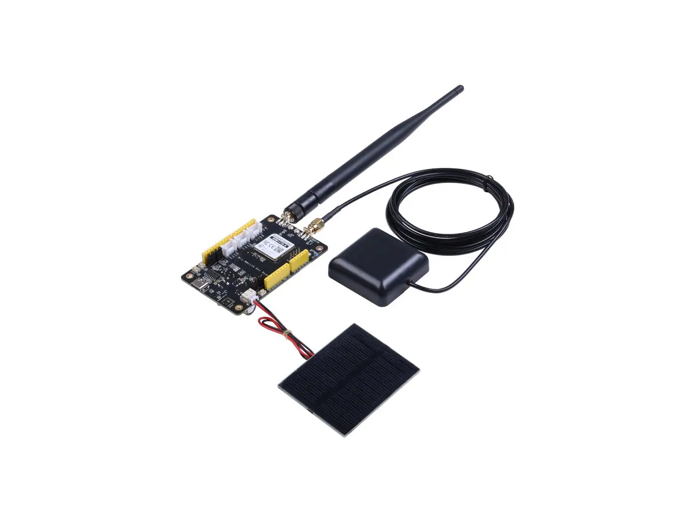 Wio-WM1110開発キット、Semtech LR1110およびNordic nRF52840内蔵、LoRa、GNSS、Wi-Fi、Bluetoothメッシュ、NFC、Thread、Zigbee、BLE Low Energy