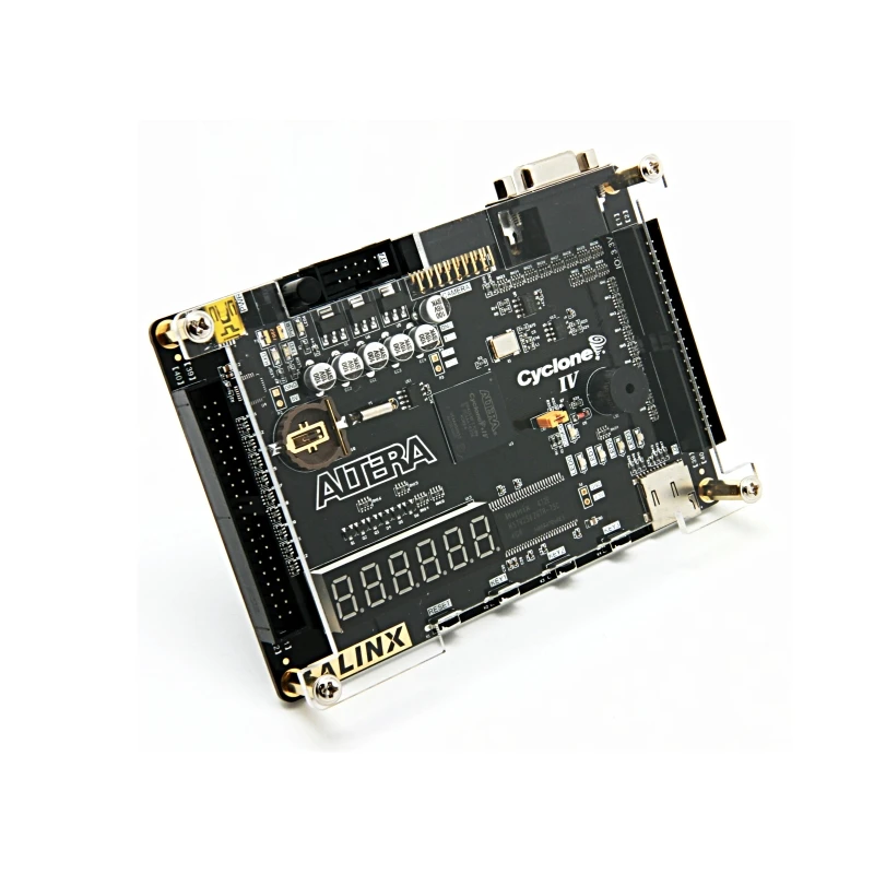 Alinx AX301 ALTERA FPGA Black Gold Development Board CYCLONE IV EP4CE6 with video tutorial - Imagen 3