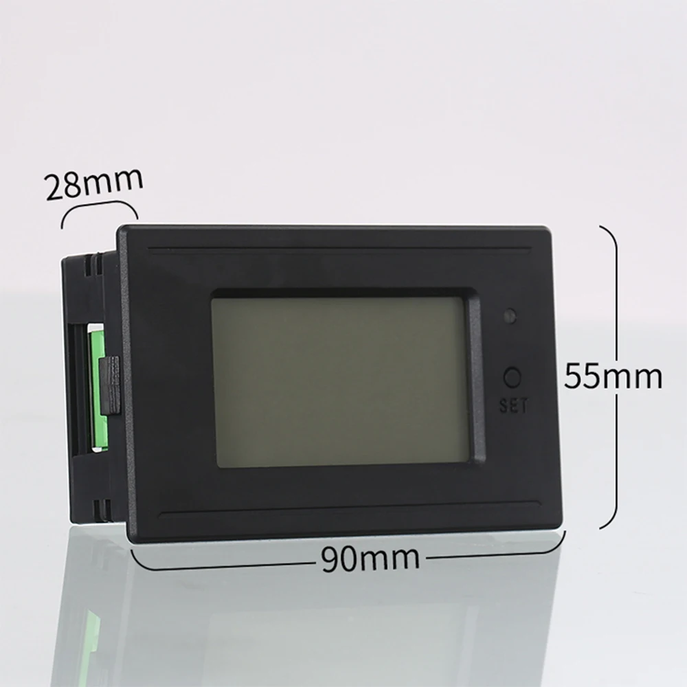 1100W/2200W/4400W/22000W Voltmeter Ammeter AC 5A/10A/20A/100A Power Electricity Meter HD Digital Display Voltage Current Meters - Imagen 6