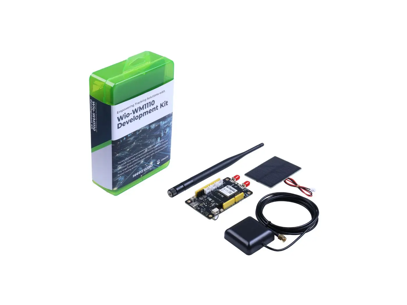 Wio-WM1110 Dev Kit, built-in Semtech LR1110 and Nordic nRF52840, LoRa,GNSS,Wi-Fi,Bluetooth mesh,NFC,Thread,Zigbee,Ble Low Energy - 画像 (5)