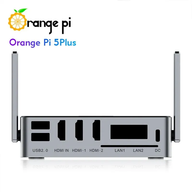 Orange Pi 5 Plus Aluminum Case Metal Shell Passive Cooling Optional Antennas for OPI 5 Plus - Imagen 5