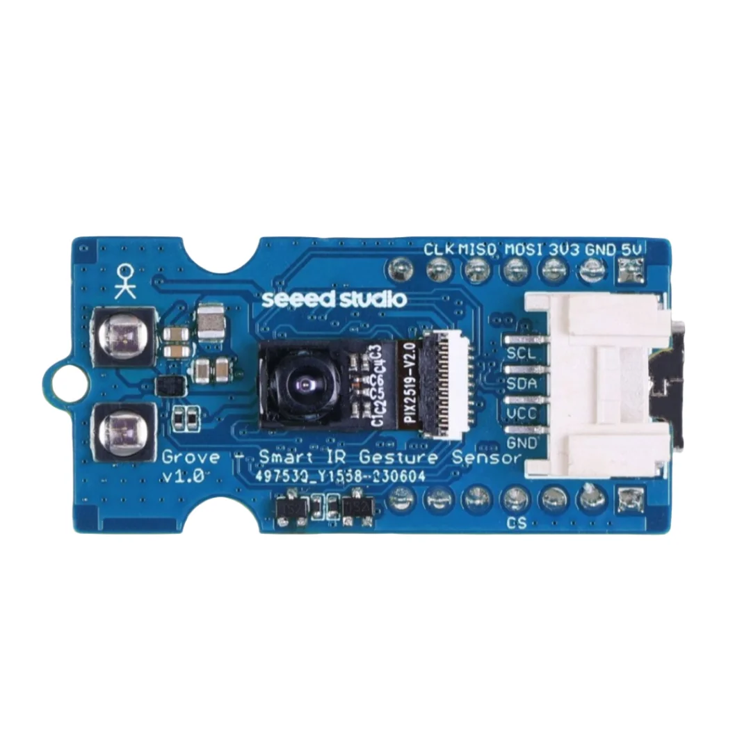 Sensor de gestos infrarrojos Grove Smart, sensor de cámara infrarroja, algoritmo de IA, detección de más de 15 gestos, I2C, SPI, compatible con Grove, XIAO,