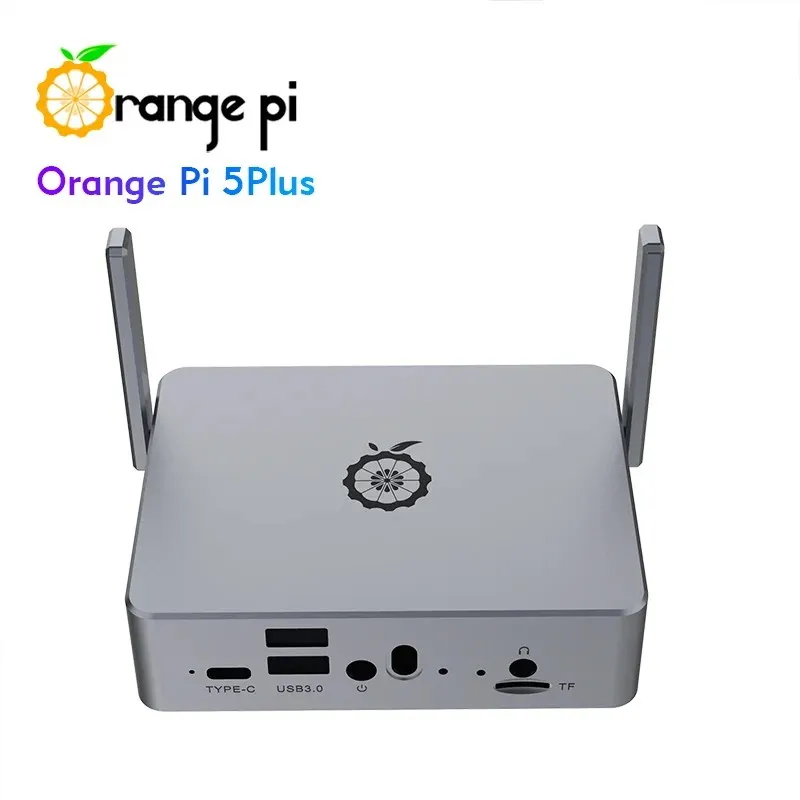 Orange Pi 5 Plus Aluminum Case Metal Shell Passive Cooling Optional Antennas for OPI 5 Plus - Imagen 4
