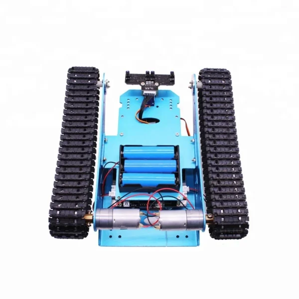 Yahboom DIY G1 教育用ブルータンク スマートロボットトラックカーキット Smartduino R3対応 リンクトラッキングモジュール付き