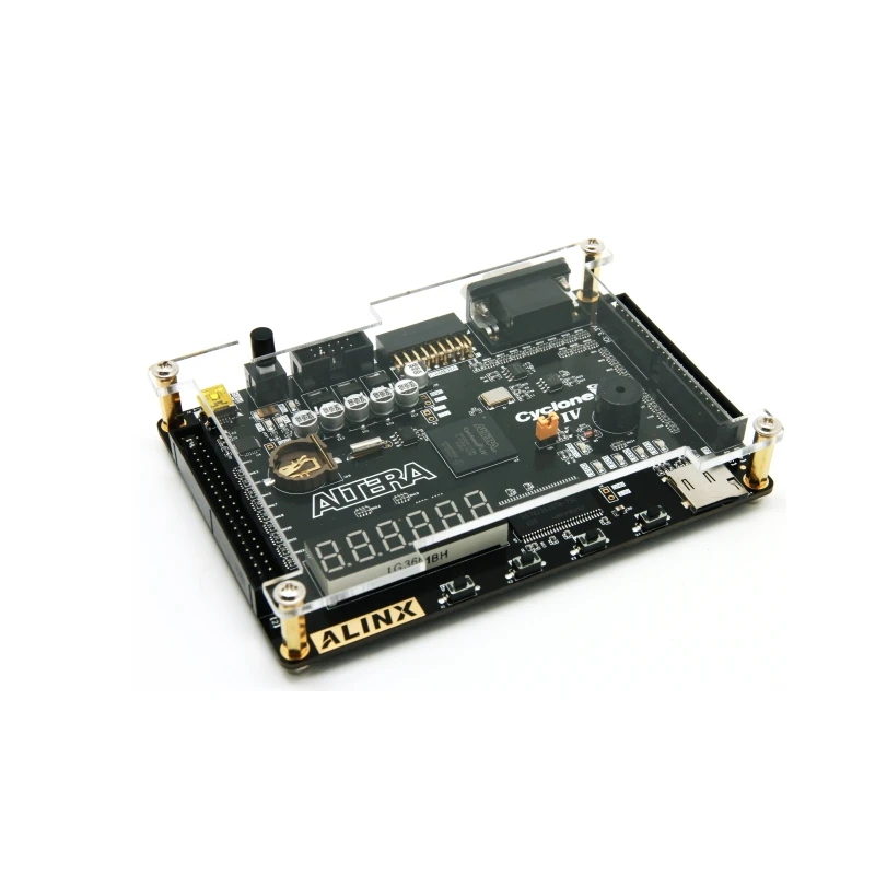 Placa de desarrollo Alinx AX301 ALTERA FPGA Black Gold CYCLONE IV EP4CE6 con videotutorial