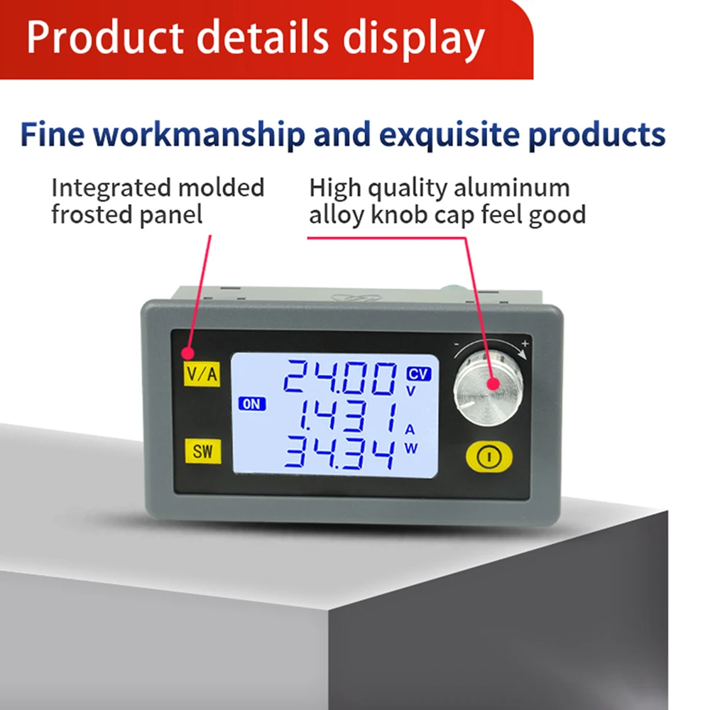 DC DC Buck Boost Converter 5.0~30V To 0.6~30V Adjustable Regulated Laboratory Power Supply CC CV 0~4.0A 6V 12V 24V Power Module - 画像 (4)
