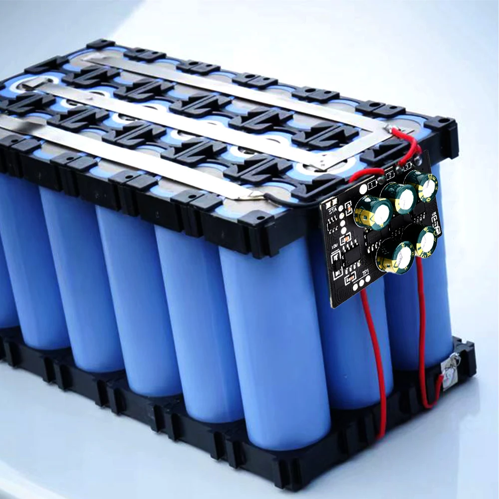 3S 4S 6S 7S Balance Li-ion Lifepo4 LTO Lithium Battery 2A Capacitive Active Balancer Board Equalizer 22AWG For Battery Diy - Imagen 5
