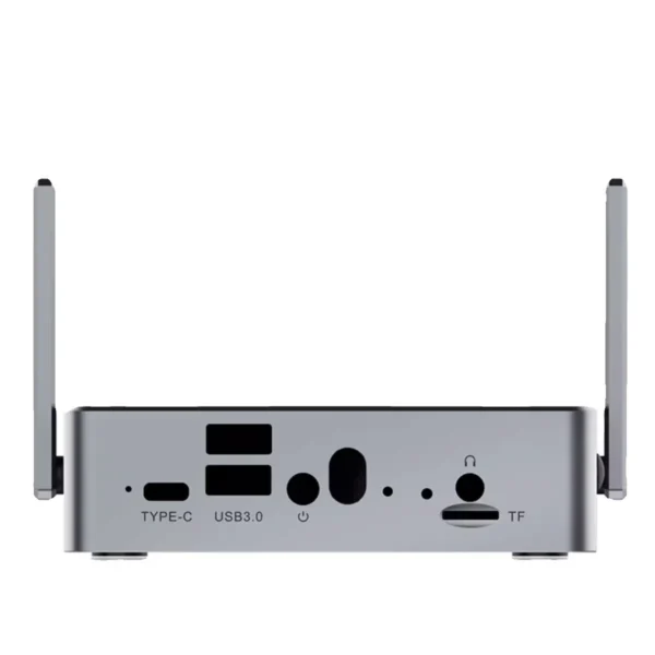 Carcasa de aluminio para Orange Pi 5 Plus, carcasa metálica, refrigeración pasiva y antenas opcionales para OPI 5 Plus