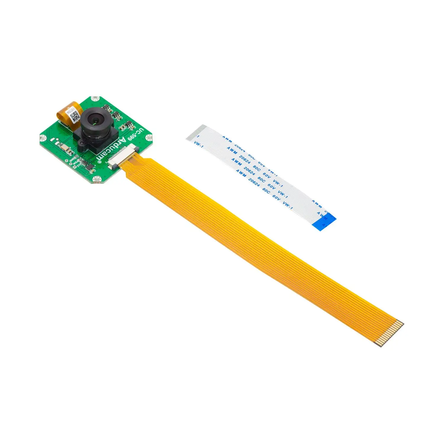 Módulo de cámara monocromática Arducam OV9281 de 1 MP con obturador global y sin infrarrojos, con montura M12 de 130° para Raspberry Pi.