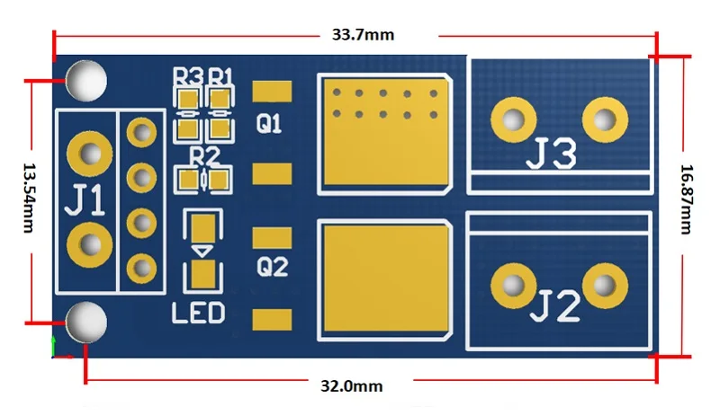 15A 400W High Power MOS Tube Field Effect Switch Trigger Switch Driver Module PWM Adjustable Electronic Switch Control Board — reference image 1
