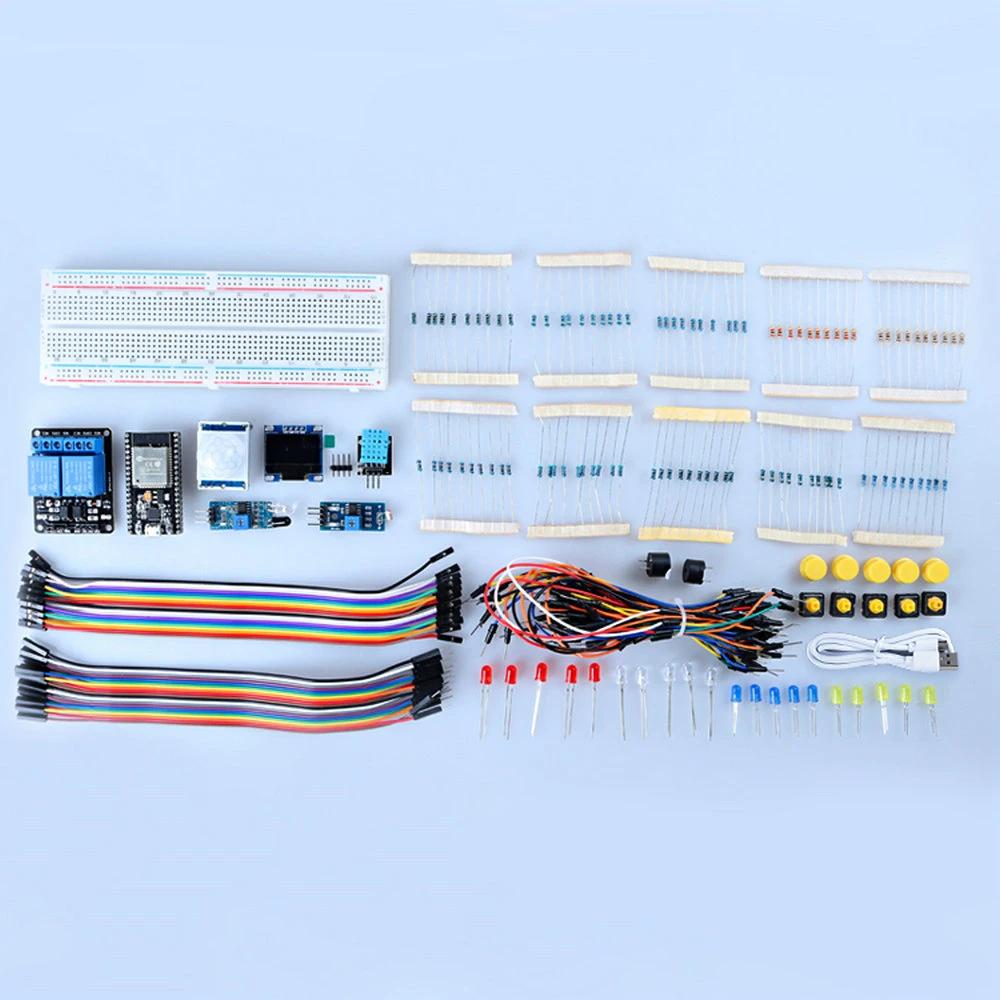 177PCS ESP32 ESP-32S WiFi Starter Kit for Arduino Kits Learning Suite With Retail Box — reference image 3