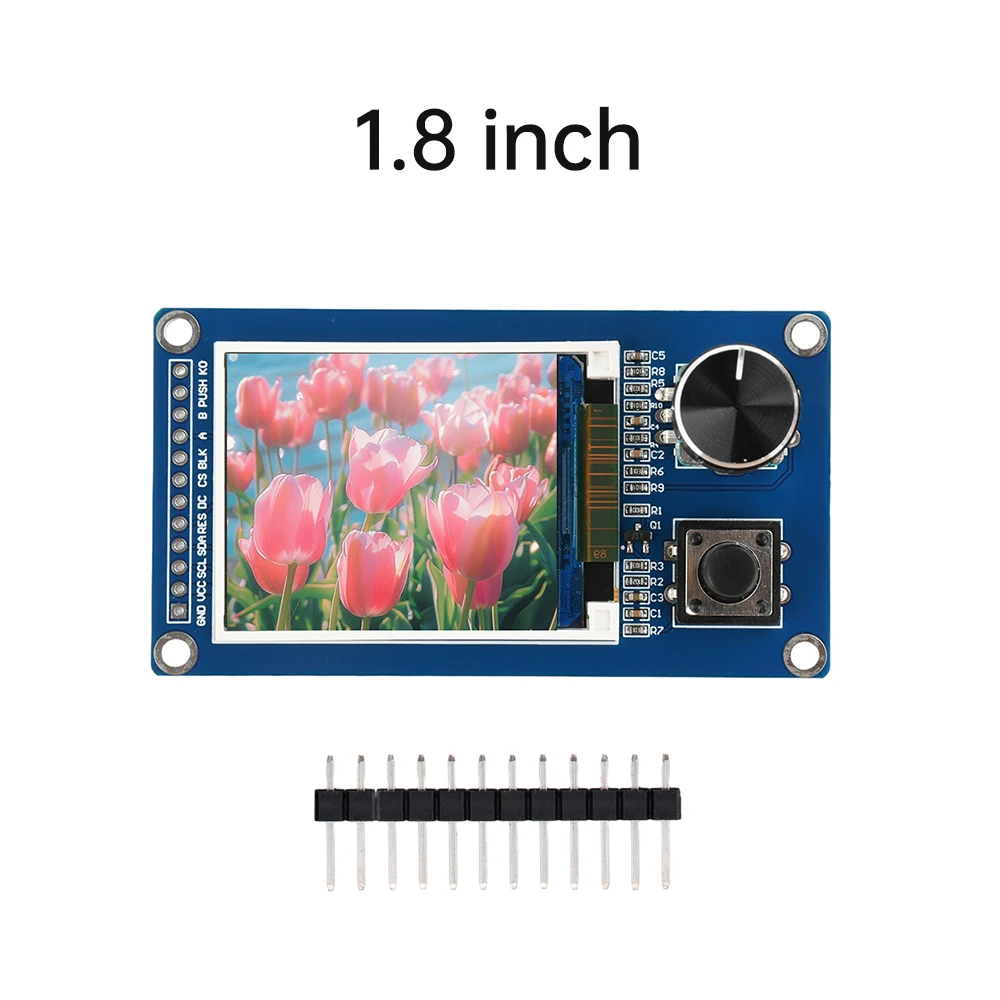 1.8-Inch 2.4-Inch TFT Display Screen With Ec11 Rotary Encoder Combination Module SPI Interface LCD Screen Electronic Kit — reference image 12