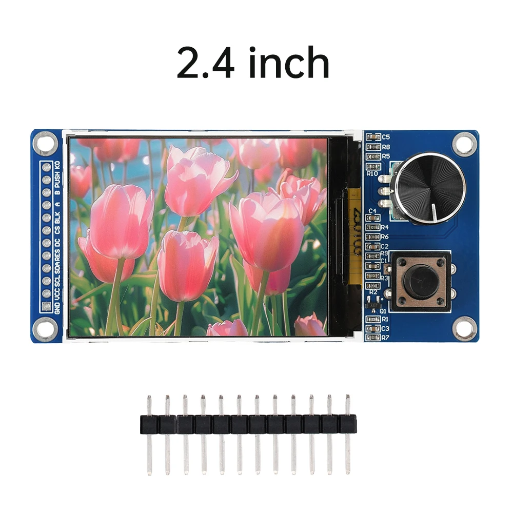 1.8-Inch 2.4-Inch TFT Display Screen With Ec11 Rotary Encoder Combination Module SPI Interface LCD Screen Electronic Kit — reference image 13