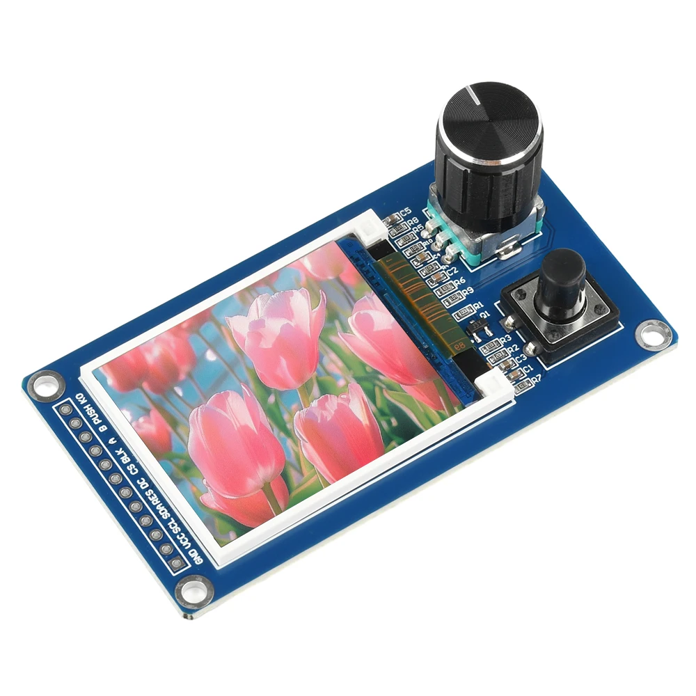 1.8-Inch 2.4-Inch TFT Display Screen With Ec11 Rotary Encoder Combination Module SPI Interface LCD Screen Electronic Kit — reference image 21