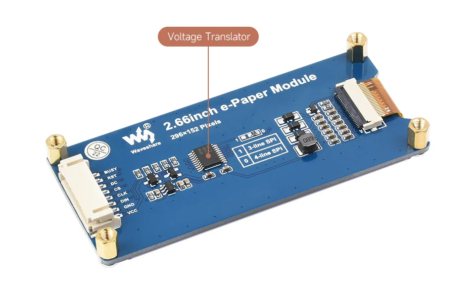 2.66 inch E-Paper E-Ink Display Module For Arduino/Raspberry Pi/STM32 — reference image 5
