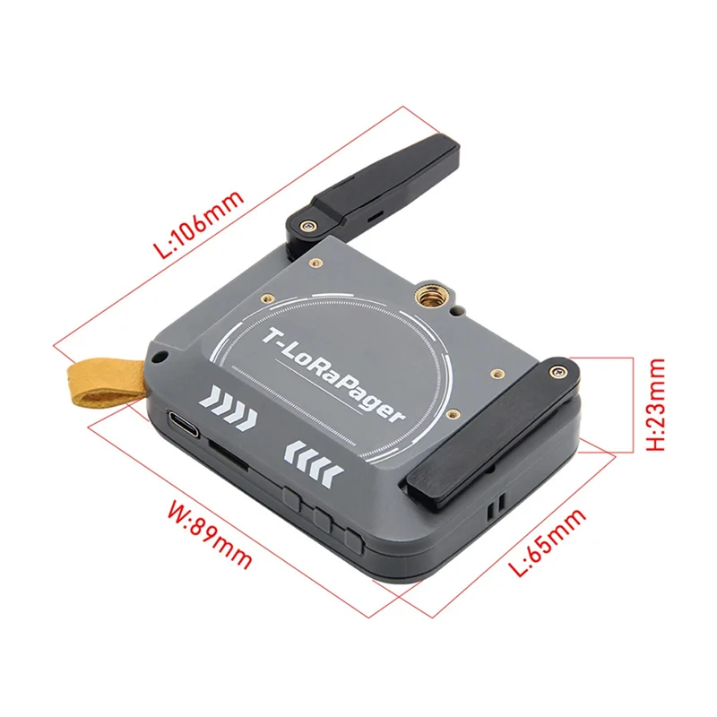 AA84 Aiot Al Programmable Meshtastic T-Lora Pager ESP32-S3 GPS Lora SX1262 Wireless RF Module Dual-Mode RFID/NFC RTC GNSS — reference image 9