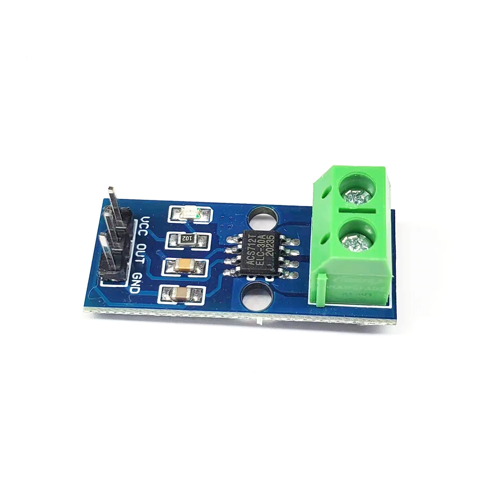 ACS712 Hall Current Sensor Module Hall Sensor 5V 5A 20A 30A Current Detection Board Module — reference image 4