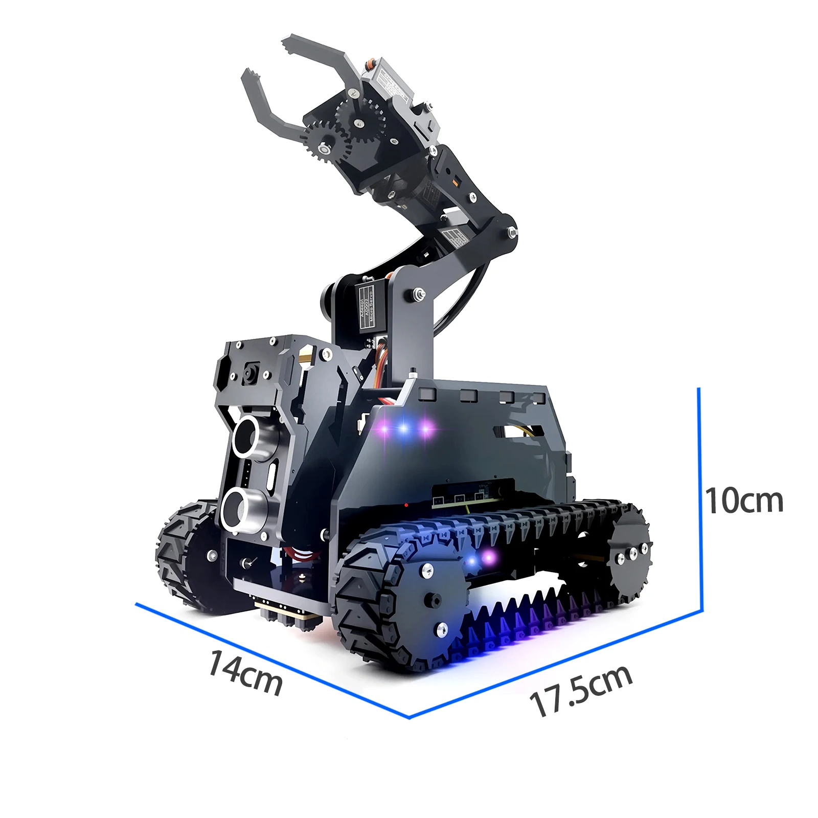 Adeept RaspTank Smart Robot Car Kit for Raspberry Pi 4/3B/3B+(Board Not Included) — reference image 3
