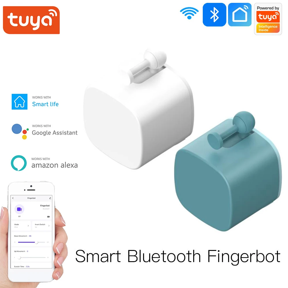 Automate Any Button: Smart Bluetooth Switch for App, Alexa, and Google Home Voice Control — reference image 1