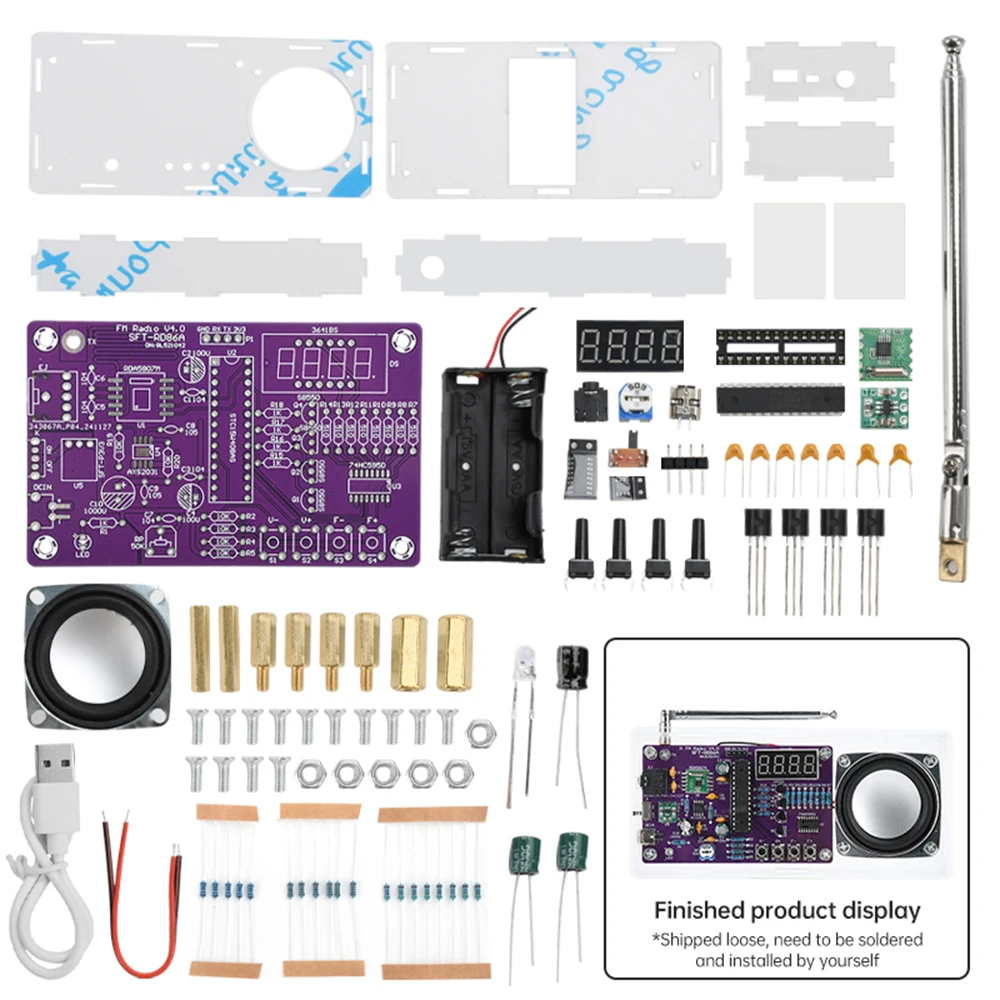 DIY Electronic Kit Multi Style Pattern Electronic Windmill Flowing Water Light 43 LED 5V Fun Soldering Component Training Suite — reference image 1