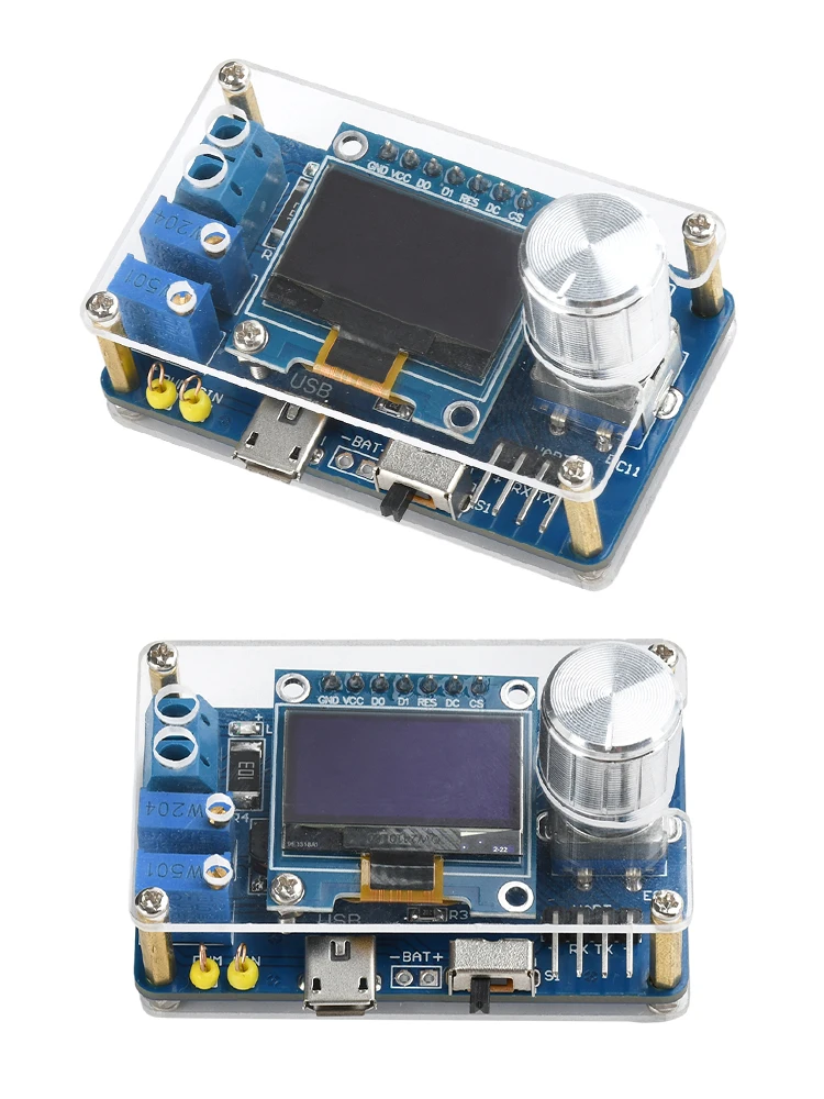 DIY Mini Digital Oscilloscope Kit STC8K8A Microcontroller Electronic Component Soldering Practice Loose Kit — reference image 1