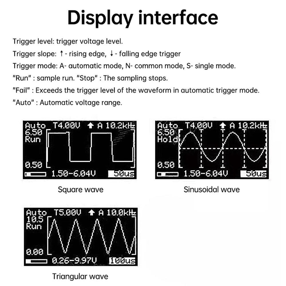 DIY Mini Digital Oscilloscope Kit STC8K8A Microcontroller Electronic Component Soldering Practice Loose Kit — reference image 18