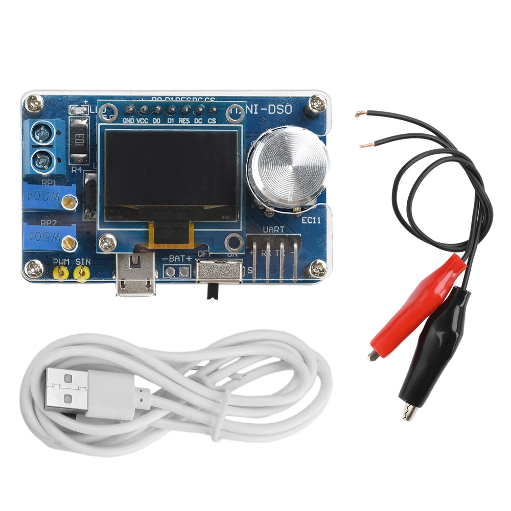 DIY Mini Digital Oscilloscope Kit STC8K8A Microcontroller Electronic Component Soldering Practice Loose Kit — reference image 8