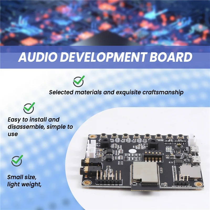 Excellent Esp32-Aduio-Kit Wifi+ Bluetooth Module Esp32 Serial To Wifi / Esp32-Aduio-Kit Audio Development Board With Esp32-A1S — reference image 5