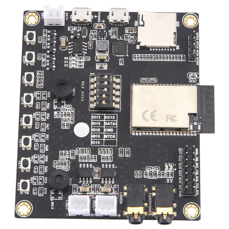 Excellent Esp32-Aduio-Kit Wifi+ Bluetooth Module Esp32 Serial To Wifi / Esp32-Aduio-Kit Audio Development Board With Esp32-A1S — reference image 6