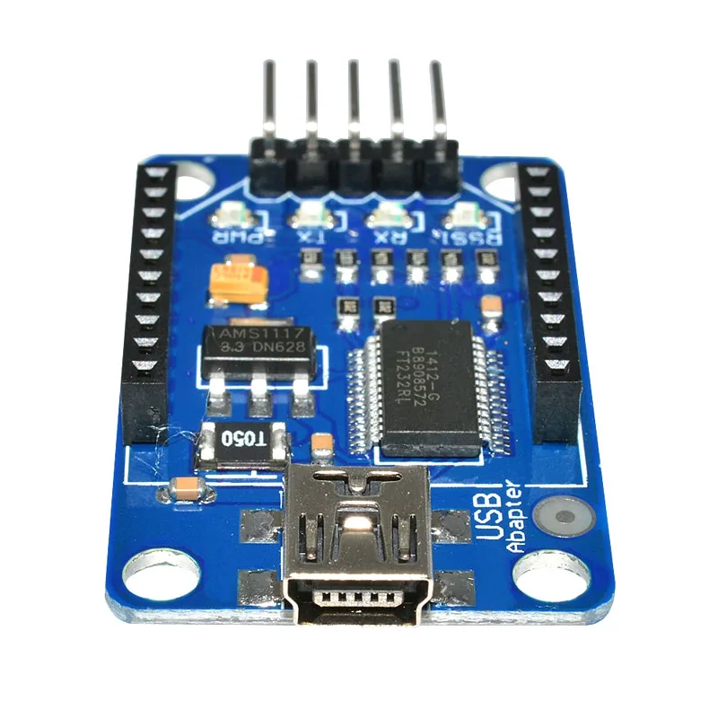 For XBee Explorer USB Mini Adapter Module Board Base Shield Multifunction FT232RL USB to TTL Serial Port Module — reference image 4