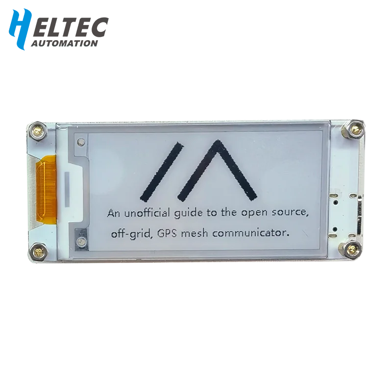 Heltec Meshtastic ESP32 Wireless Paper Eink Display Smart Price Tag via Bluebooth SX1262 LoRa and WiFi-2pcs — reference image 2