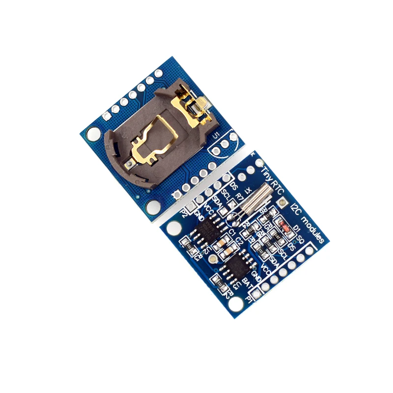 I2C RTC DS1307 AT24C32 Real Time Clock Module For AVR ARM PIC Tiny RTC I2C Modules Memory DS1307 Clock — reference image 3