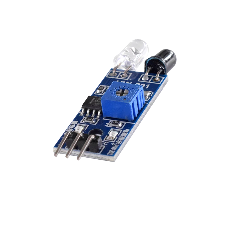 IR Infrared Reflectance Sensor Obstacle Avoidance Module Tracing Sensor Tracing Module For Arduino Diy Smart Car Robot — reference image 2