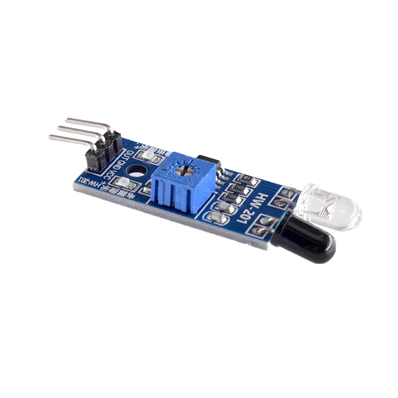 IR Infrared Reflectance Sensor Obstacle Avoidance Module Tracing Sensor Tracing Module For Arduino Diy Smart Car Robot — reference image 4