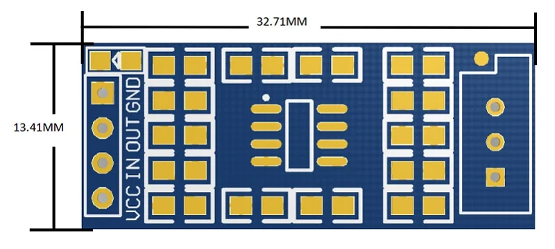 LM358 100 Times Gain Signal Amplification Amplifier Operational Amplifier Module 5V-12V Hot Sale — reference image 1