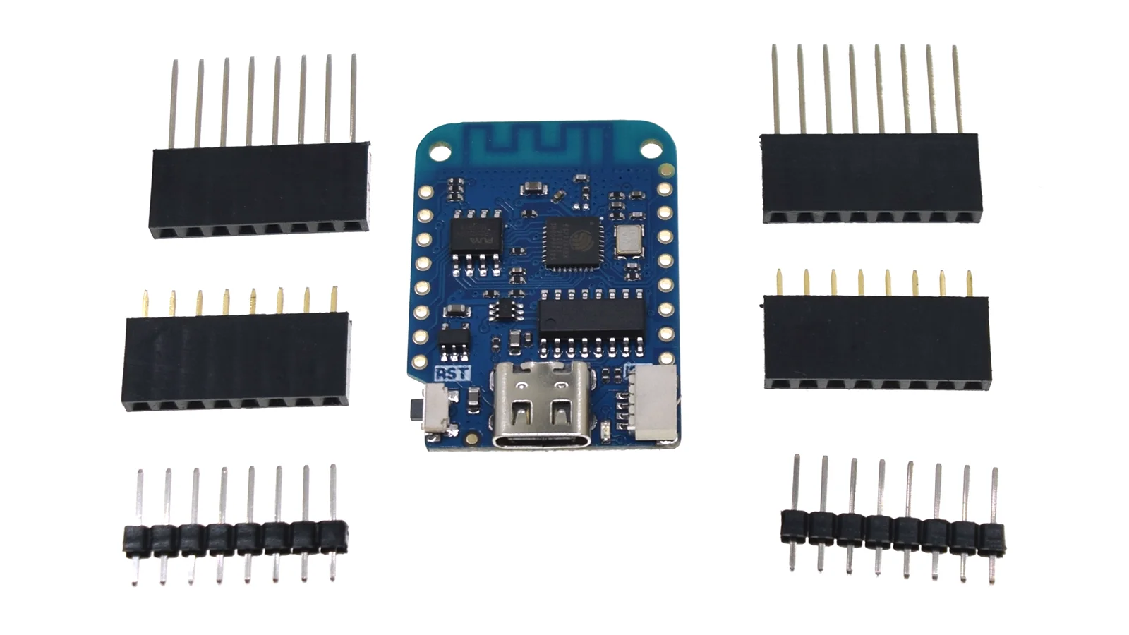 LOLIN D1 Mini V4.0.0 – WEMOS WIFI Internet of Things Board based ESP8266 4MB MicroPython Nodemcu Arduino Compatible — reference image 2